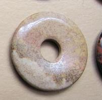 DONUT jaspis obrázkový PŘÍVĚSEK 30 mm