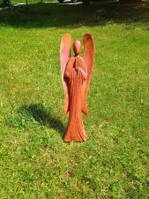 DŘEVĚNÝ ANDĚL  80 cm