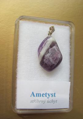 PŘÍVĚSEK AMETYST č. 6