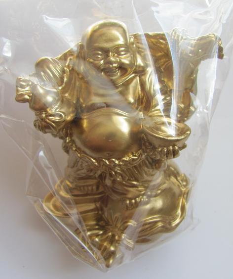 "zlatý" BUDDHA 10 cm